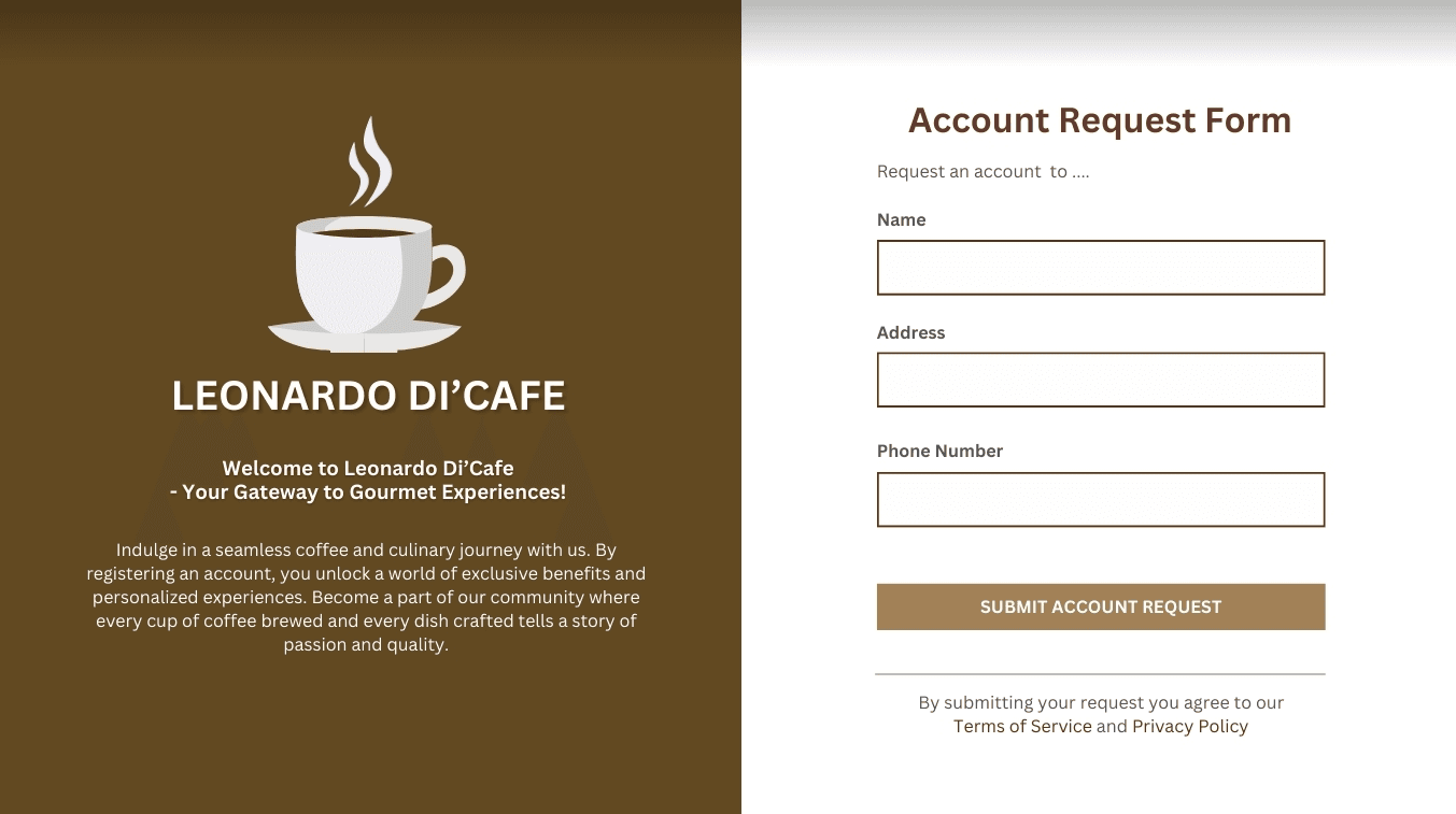 Leonardo Di'Cafe screenshot 1