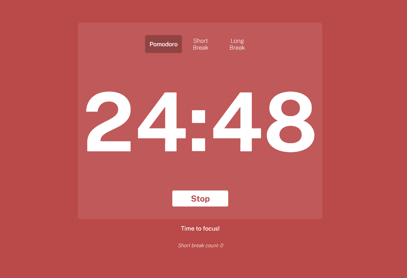 Pomodoro Timer screenshot 3